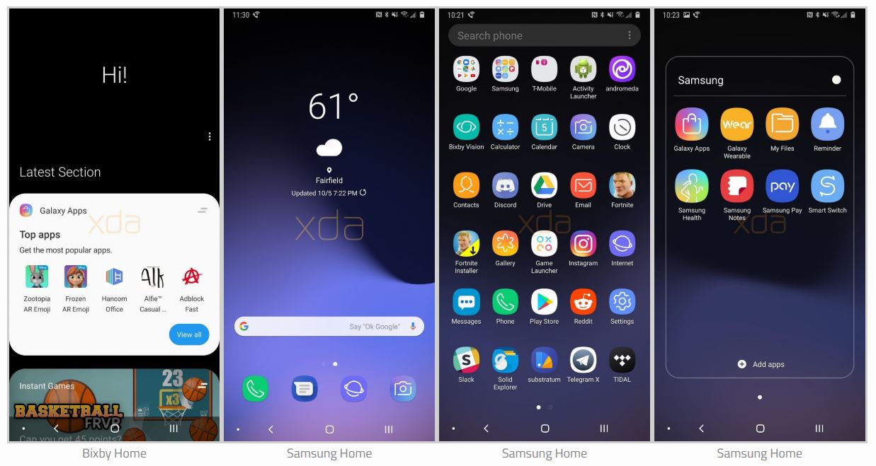 Samsung Experience 10 na Samsung Galaxy Note 9
