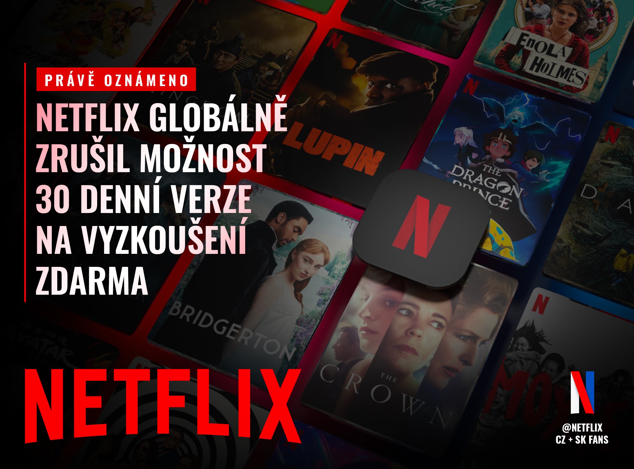 Netflix ruší skúšobnú dobu.